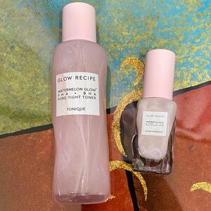 Glow Recipe Watermelon Glow Toner and Moisturizer Set - Pink